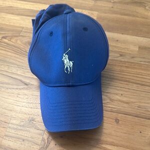 Polo by Ralph Lauren Blue Baseball Cap Iconic Design